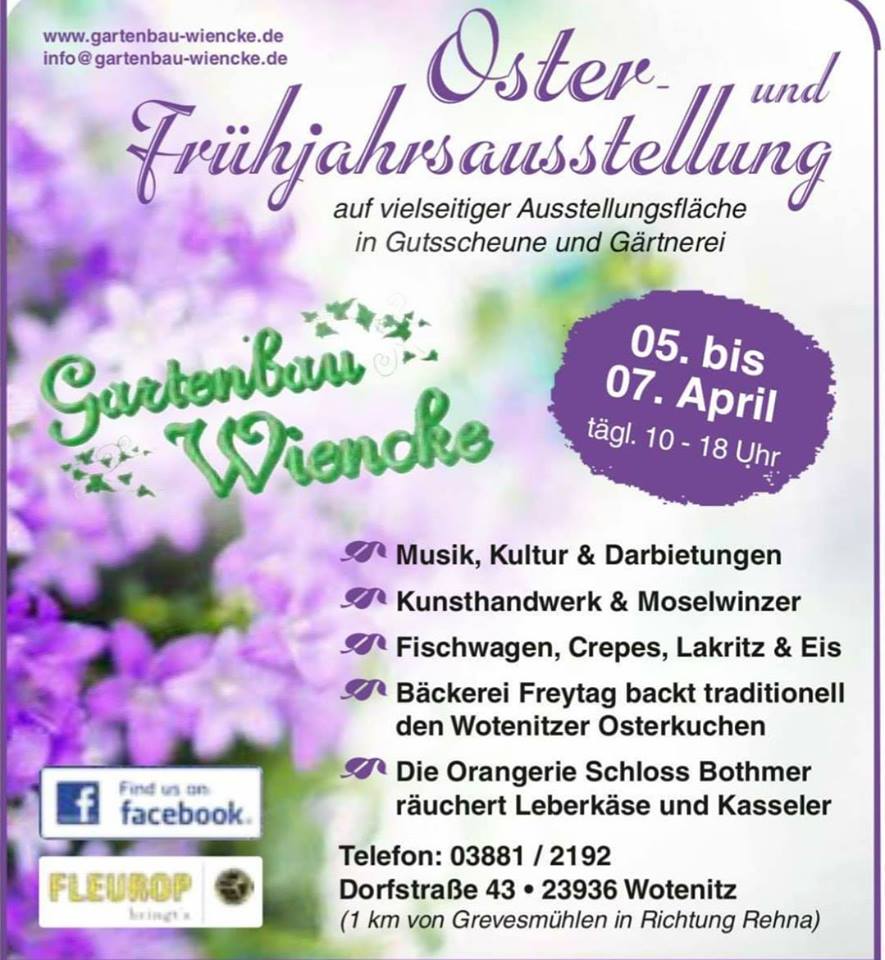 Osterausstellung am 05.-07. April!