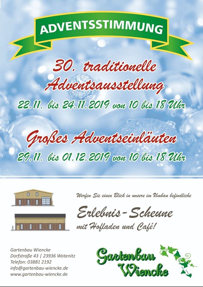 Adventsstimmung in Wotenitz